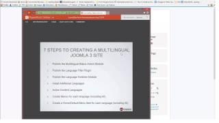 Native Internationalization in Joomla 3 with Ron Van Schaik