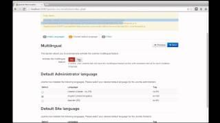 Joomla 3.2 - Multilingual Site Automatic Installer